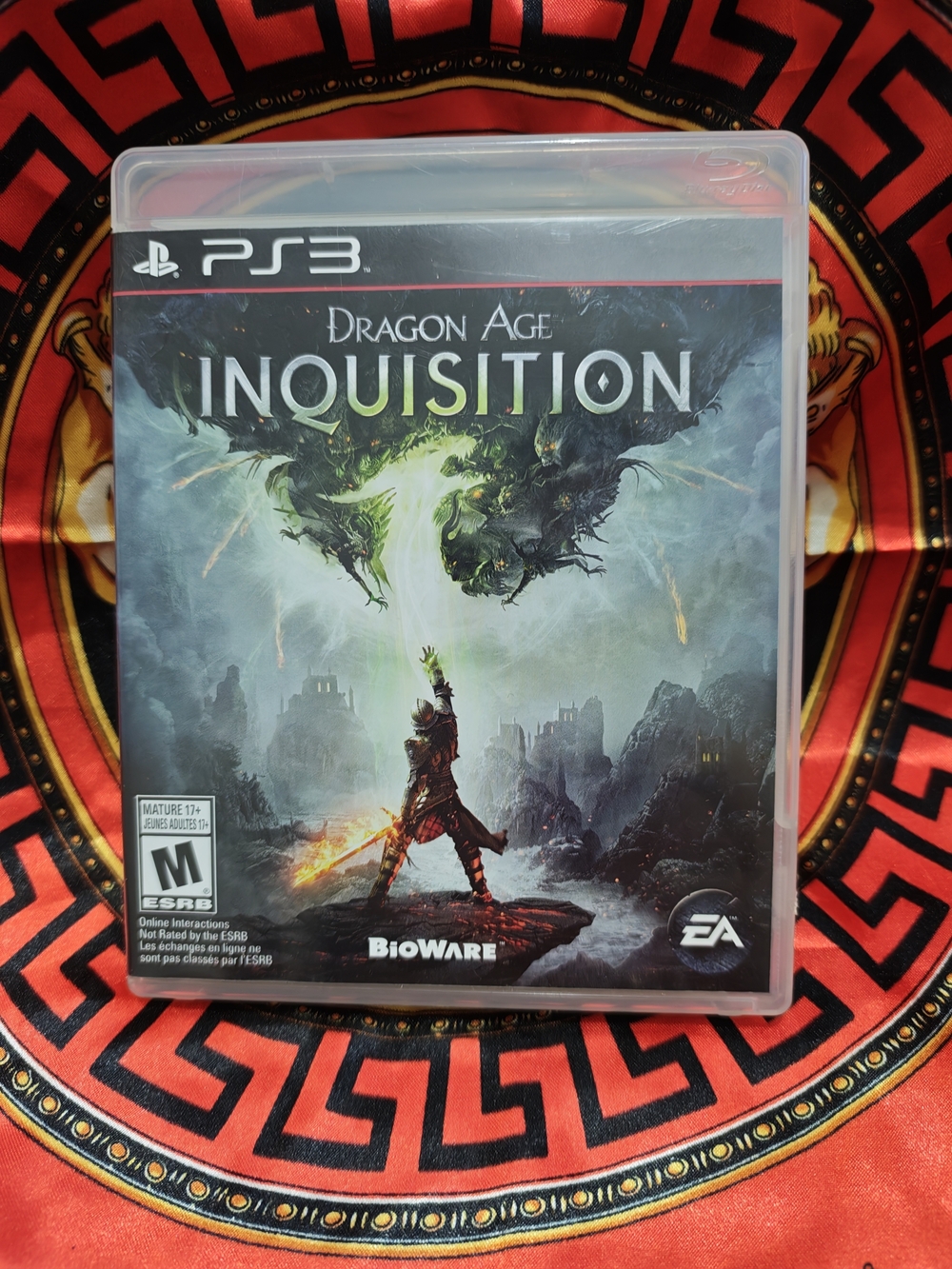 Dragon Age Inquisition (PS3) - Black/Gray Cover